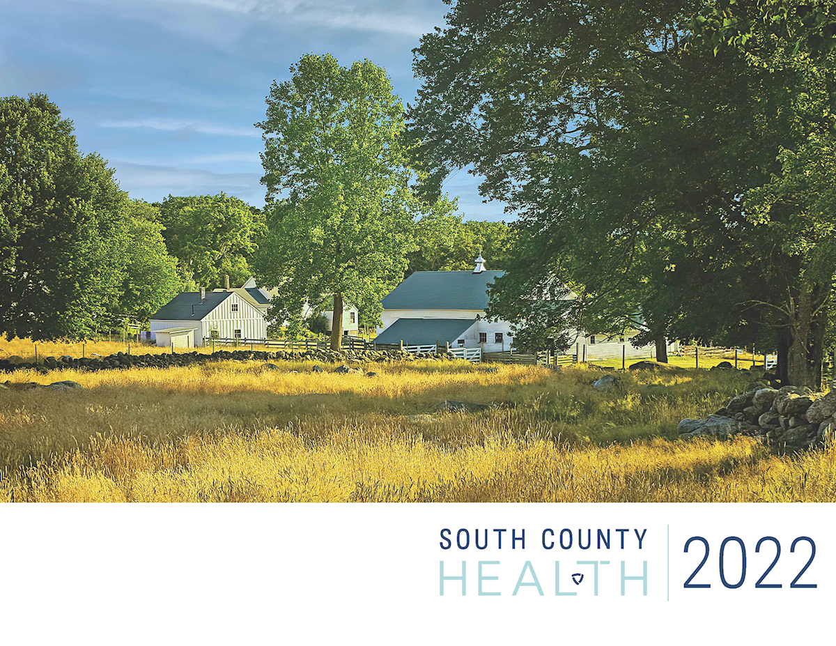 The 2022 South County Health Calendar