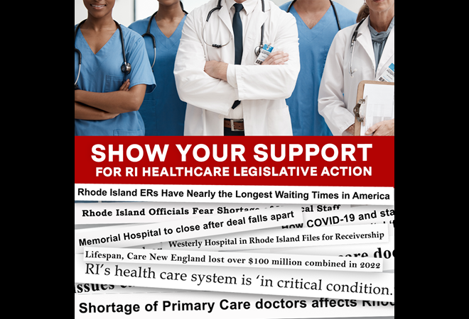 Show Your Support for RI Healthcare Legislative Action