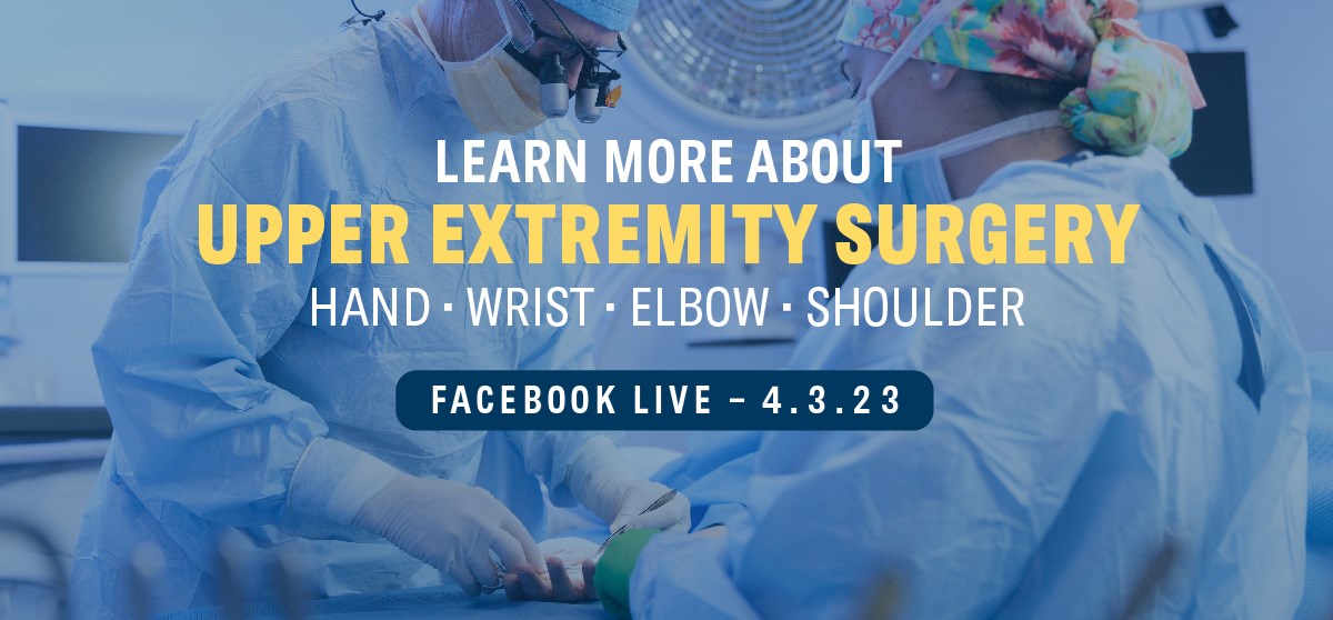 Meet Ortho RI's Upper Extremity Surgeons!