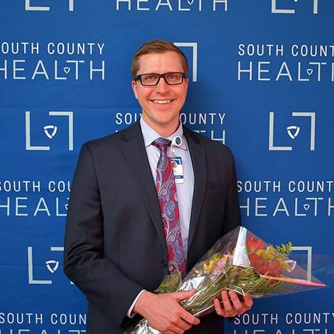 Ian Clark, South County Health's 2023 President's Award Recipient