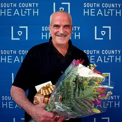 Michael Frade, South County Health's 2023 Employee of the Year