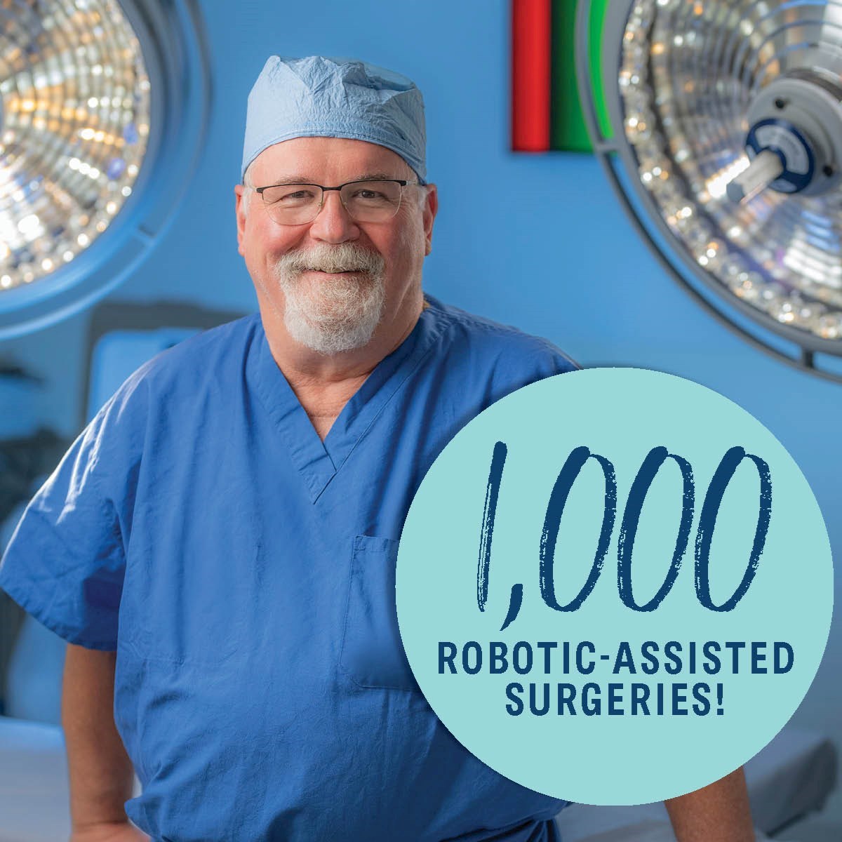 Dr. Joseph Brady Achieves Robotic-Assisted Surgery Milestone