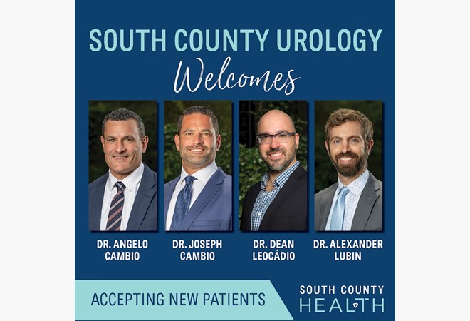 SCH Welcomes New Urology Providers