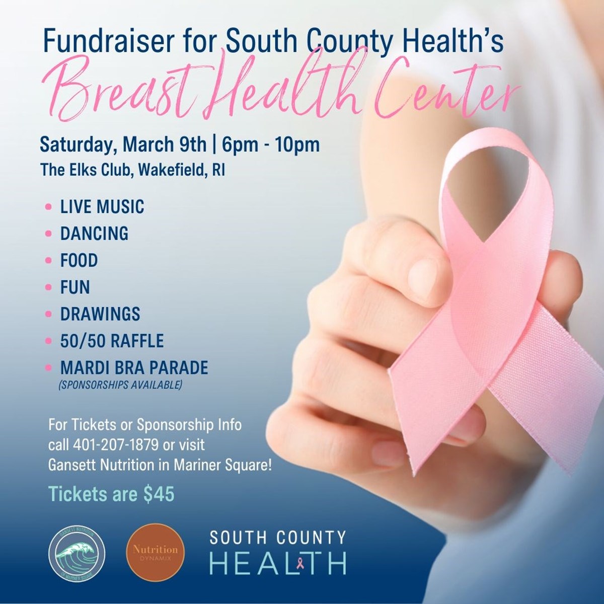 Fundraiser Planned for Breast Health Center