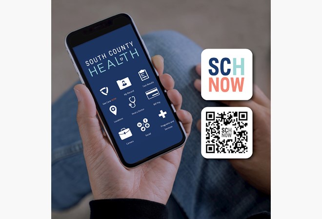 Scan QR Code to download the SCH NOW App