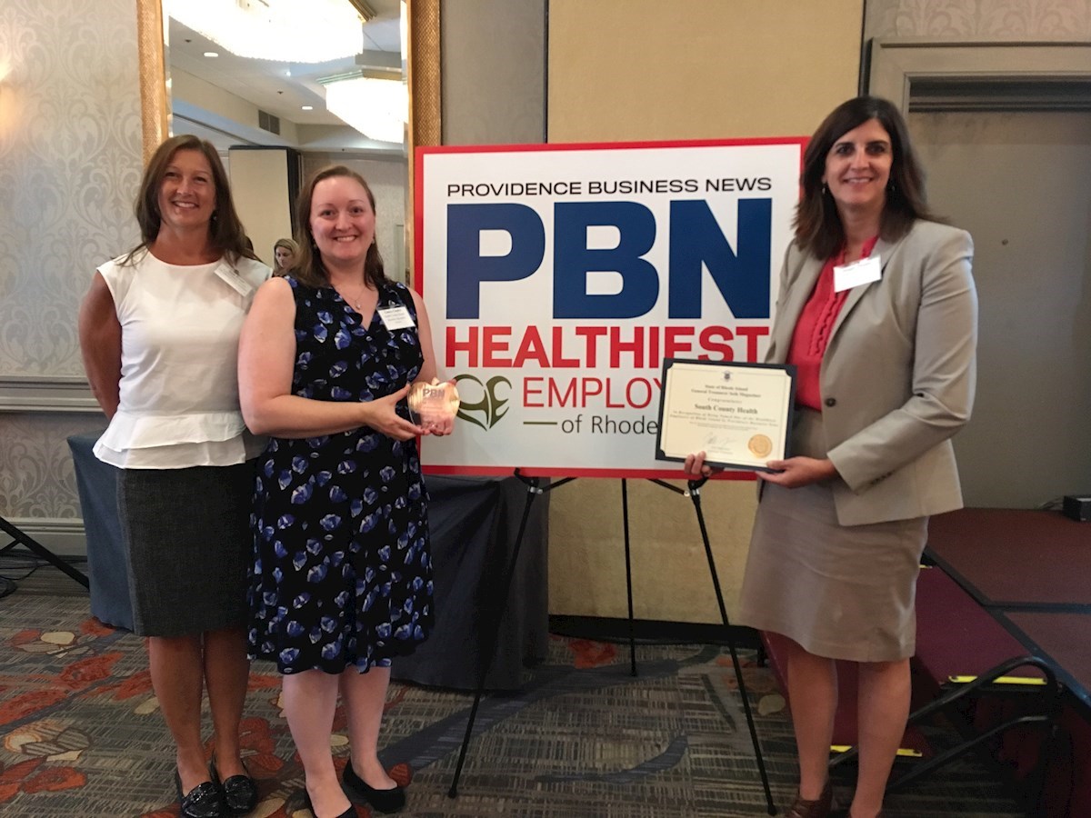 South County Health Awarded for Worksite Wellness