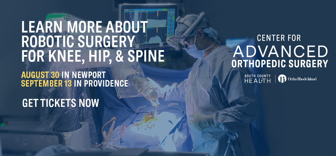 Learn about robotic surgery for knee, hip & spine