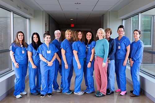 South County Health's Women and Newborn Care Unit nursing team