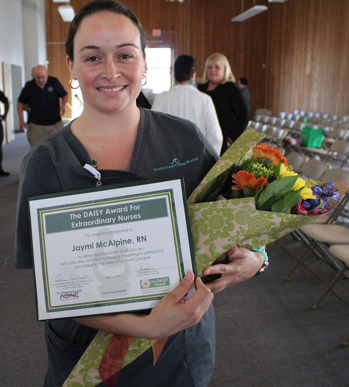 Jaymi McAlpine, BSN: Dedicated nurse, Daisy Award recipient